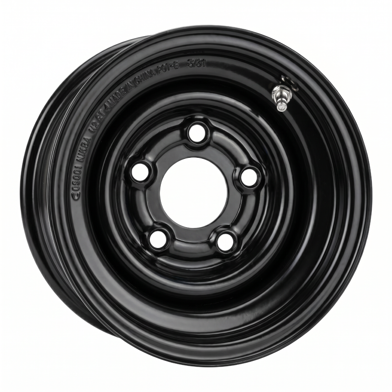 Rim 600x10 with 5 on 112mm. PCD (Non-Vented)-Black