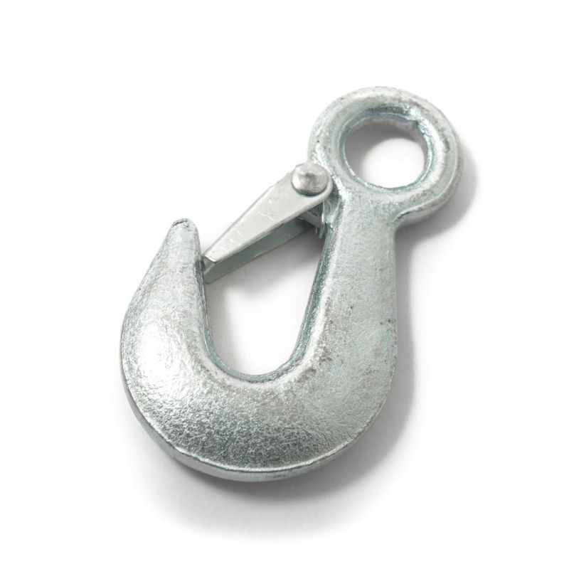Safety hook, 100mm long, zinc plated