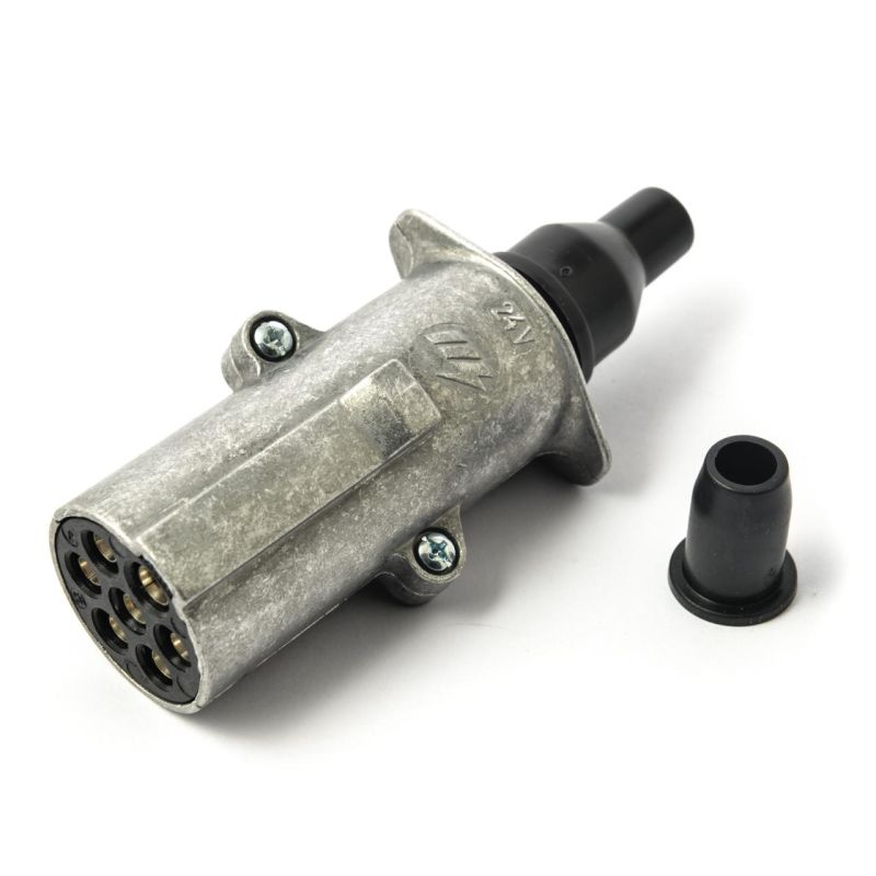Commercial Trailer Plug 7-pin Aluminium 24v