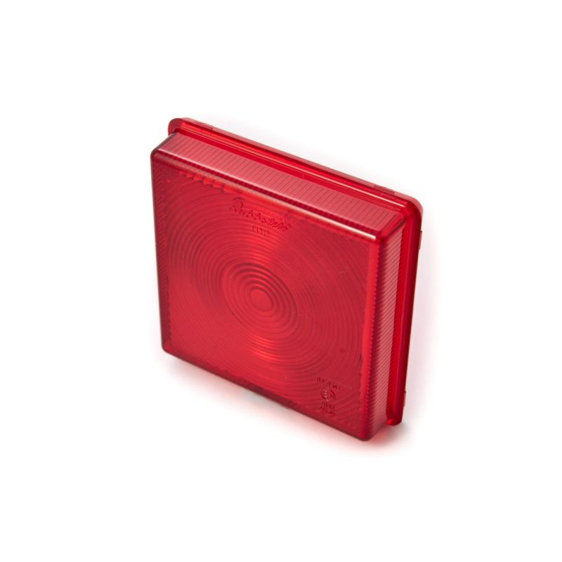 Lens, red for Rubbolite 312/313 lamp