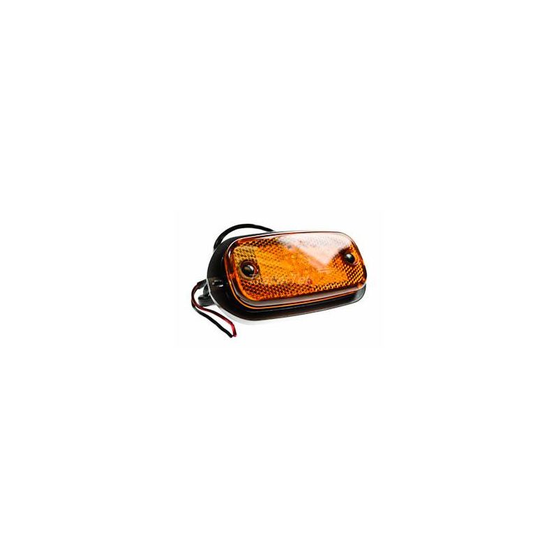 LED amber side marker light