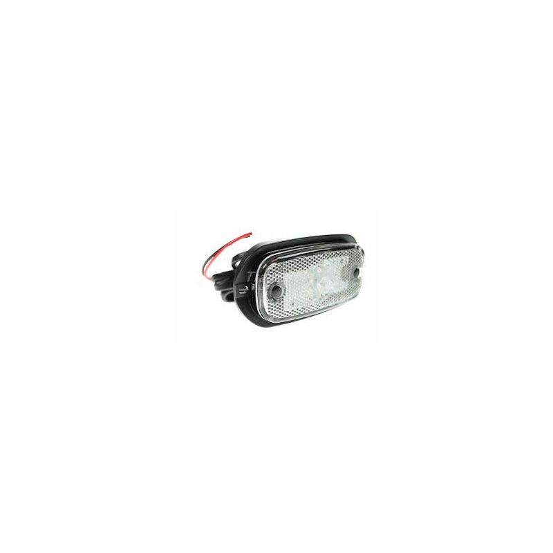 LED Clear Front Marker Light 12/24v