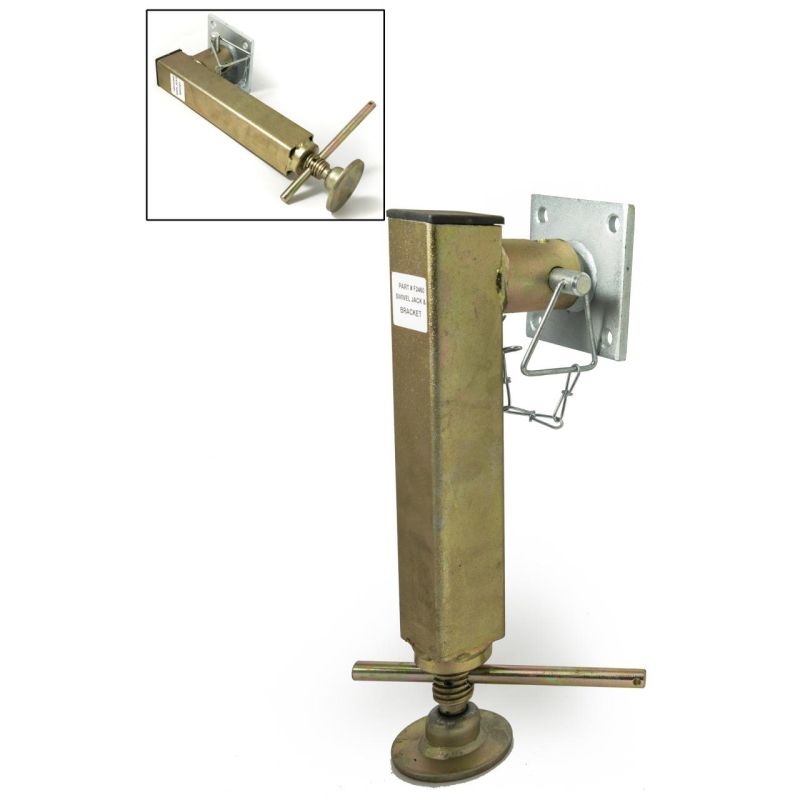 Swivel prop with spigot