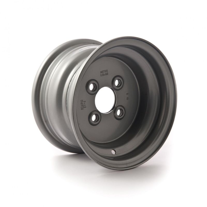 10 inch rim, 6J, 4 on 100mm. PCD for 20.5x8-10 tyres