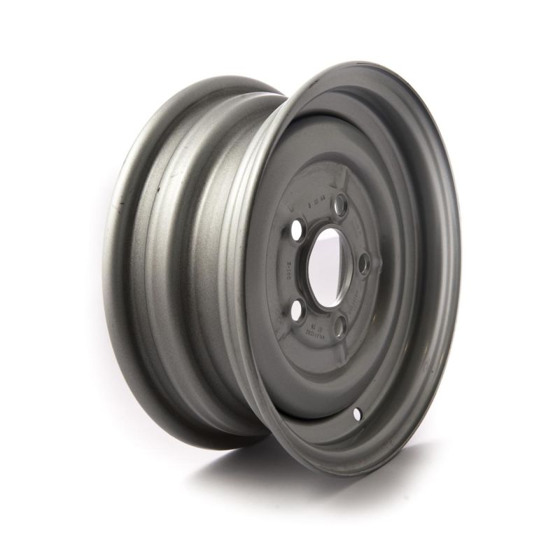 12 inch rim, 4.5 J, 5 studs on 112mm., 20mm. offset