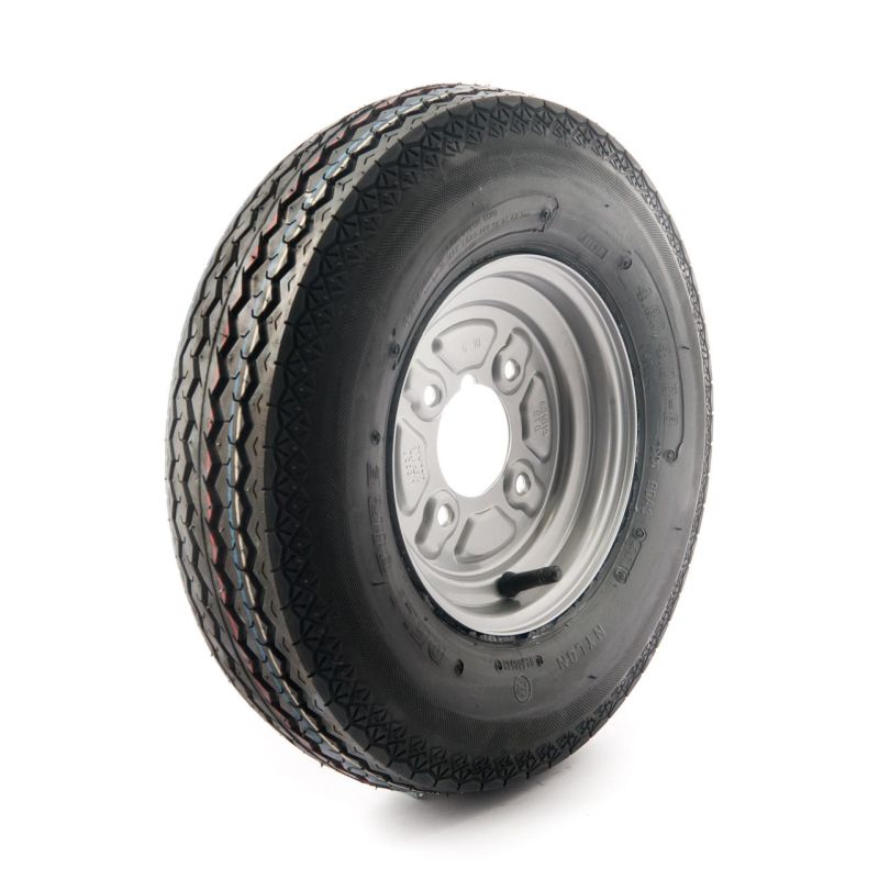 4.80/4.00-8", 4 ply, 4 on 4" PCD Wheel Assembly