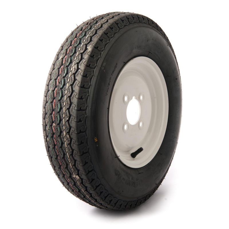 500-10, 6 ply tyre with Mini rim assembly