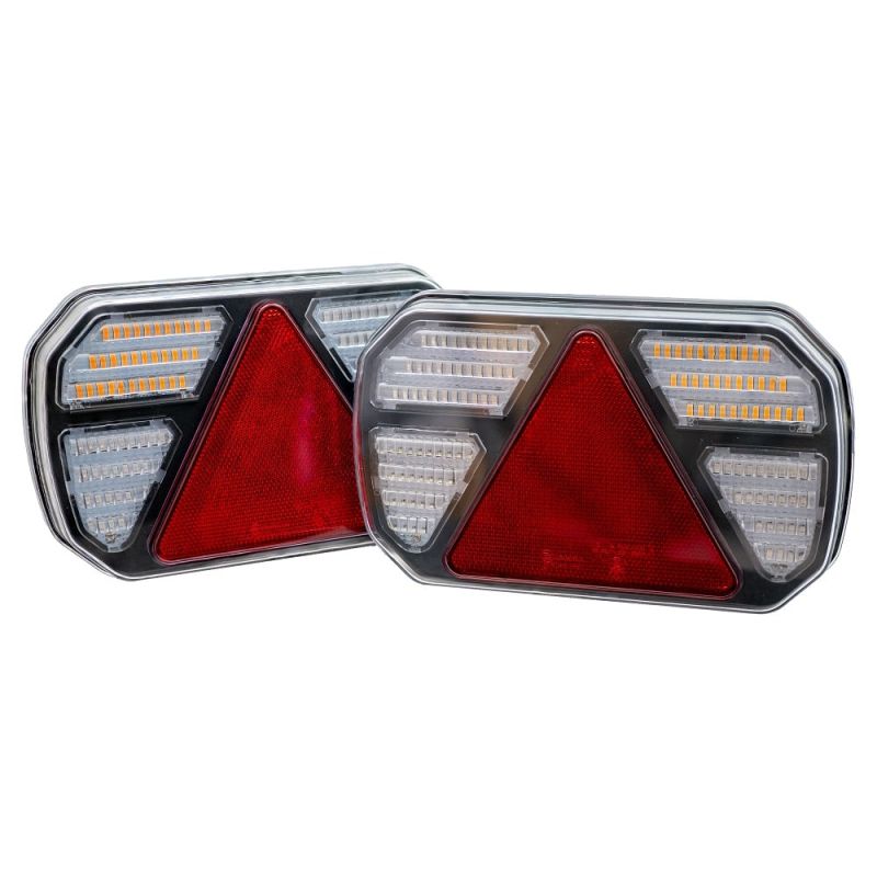 TrailerTek LED CAN 7-Function Magnetic Wireless Trailer Light Set 12/24V