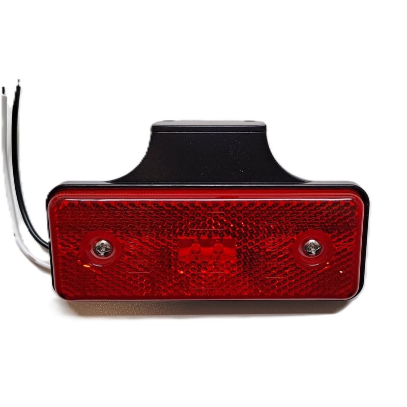 TrailerTek LED Red Rear Marker Light And Bracket
