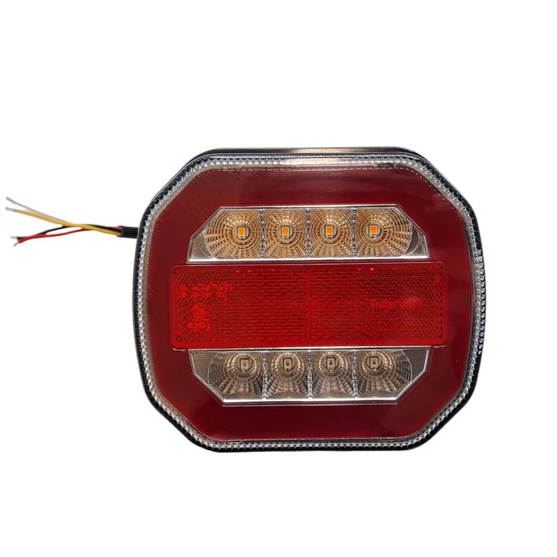 TrailerTek LED Trailer Light Left, 12-24V, Screw Base With 14cm Cable